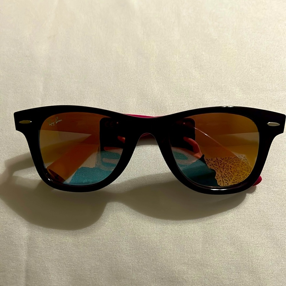 Purple and Pink Kids Ray Ban sunglasses